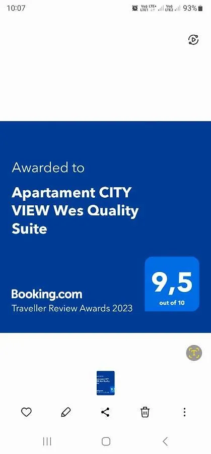 פוזנן Apartament City View Wes Quality Suite 0*,  פולין